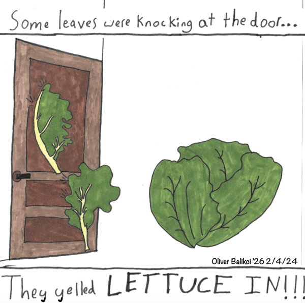 Leaf Cartoon January/February 2024
